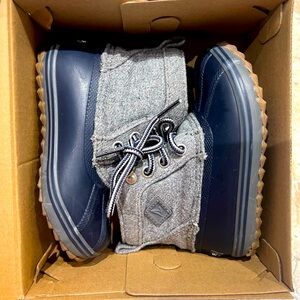 Sperry bowline boot grey/blue